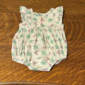 Ollie Jay Betsy Romper LUCKY Shamrock